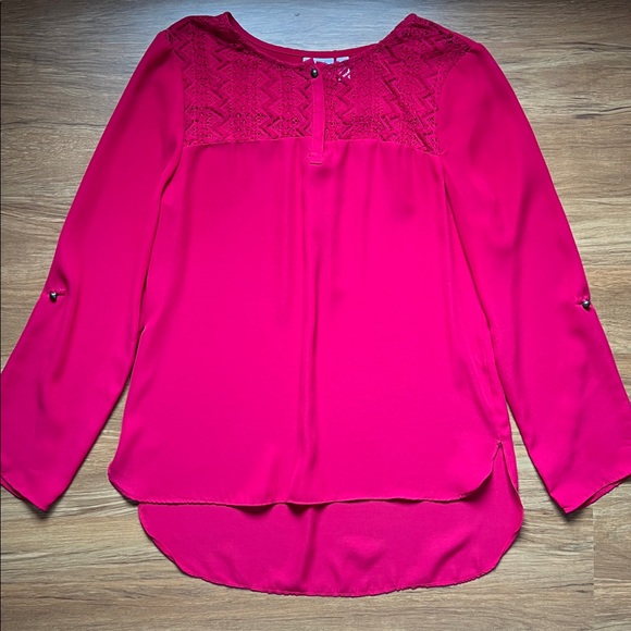 Red/Ruby Blouse - Picture 2 of 4